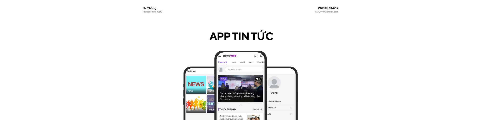 Mã nguồn dự án App tin tức Flutter